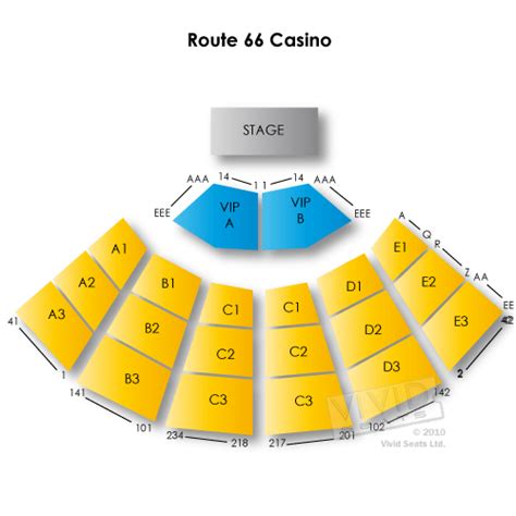 route 66 casino map